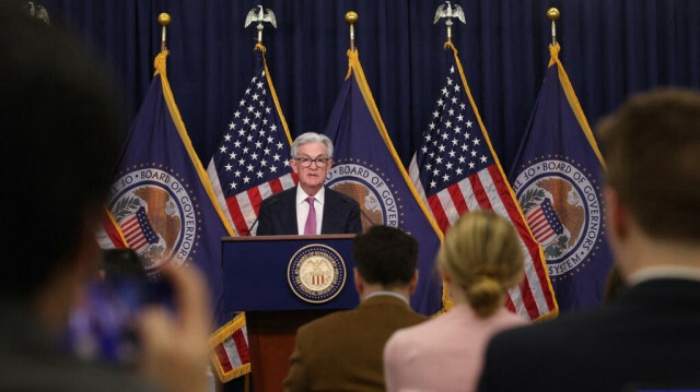 Le président de la Fed, Jerome Powell, s'exprime lors d'une conférence de presse à l'issue d'une réunion du FOMC, le 01 février 2023 à Washington, DC. Crédit photo: KEVIN DIETSCH / GETTY IMAGES NORTH AMERICA / GETTY IMAGES VIA AFP