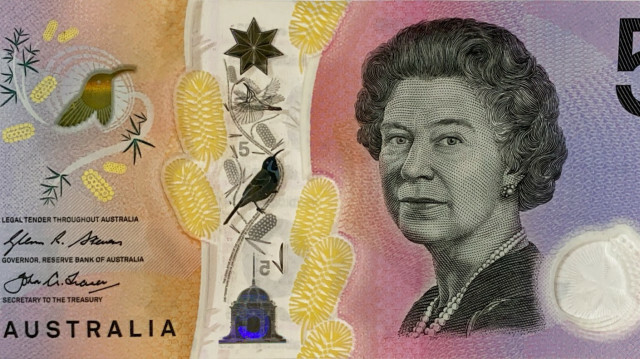 5 Avustralya Doları.
