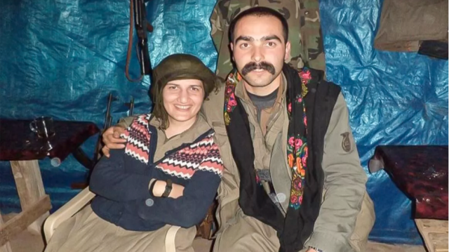 HDP'li Semra Güzel'in terörist sevgilisiyle fotoğrafları ortaya çıkmıştı.