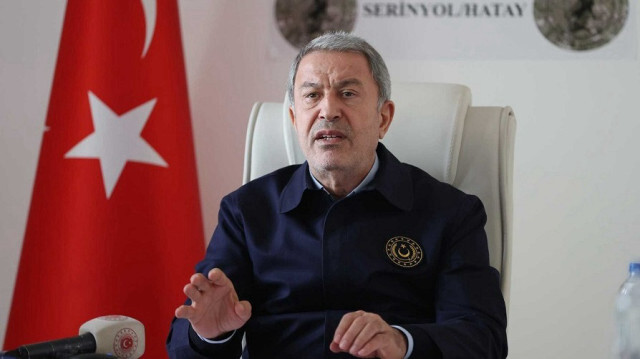 Türkiye's National Defense Minister Hulusi Akar