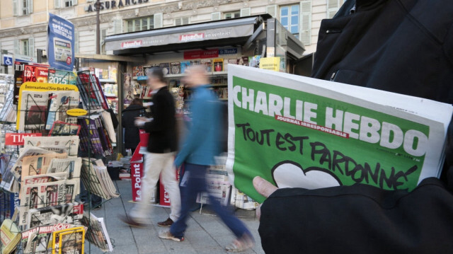 Deprem karikatürü tepki çekmişti Charlie Hebdo hacklendi