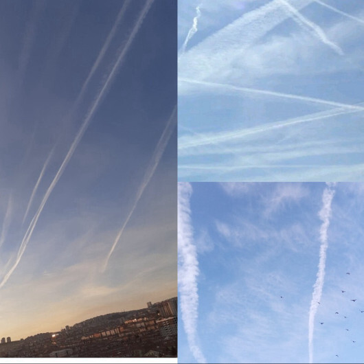 Gökyüzünden gelen tehlike 'Chemtrails'