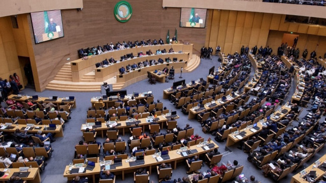 L'Assemblée de l'Union africaine (UA) Crédit photo: TONY KARUMBA / AFP