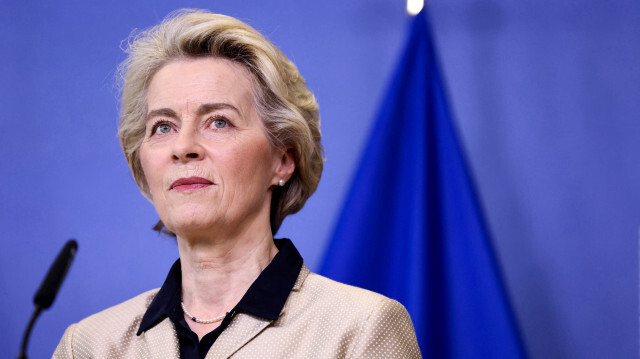 La présidente de la Commission européenne, Ursula von der Leyen. Crédit photo: KENZO TRIBOUILLARD / AFP