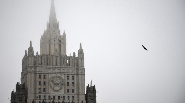 Siège du ministère russe des Affaires étrangères à Moscou, Russie. Crédit photo: ALEXANDER NEMENOV / AFP