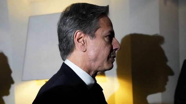 Le secrétaire d'État américain Antony Blinken. Crédit photo: Petr David Josek / PISCINE / AFP