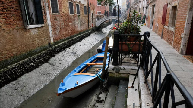 İtalya'da kuraklık meşhur kanalları da vurdu