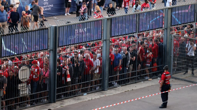 La finale au Stade de France a laissé un souvenir amer aux supporters des Reds / Thomas COEX / AFP