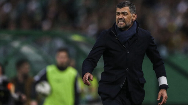 Sergio Conceiçao, l'entraîneur du FC Porto. Crédit photo: CARLOS COSTA / AFP