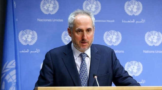 Le porte-parole du Secrétaire général de l'ONU, Stephan Dujarric. Crédit photo: Servet Günerigök /AA