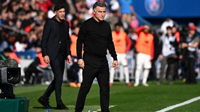 Fabien Galtier, entraîneur du PSG. Crédit photo: Anne-Christine POUJOULAT / AFP