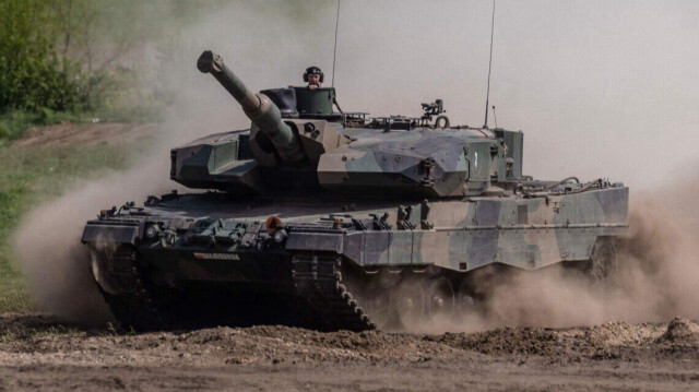 İspanya, Ukrayna'ya 6 Leopard tankı göndereceğini açıkladı. (Arşiv)