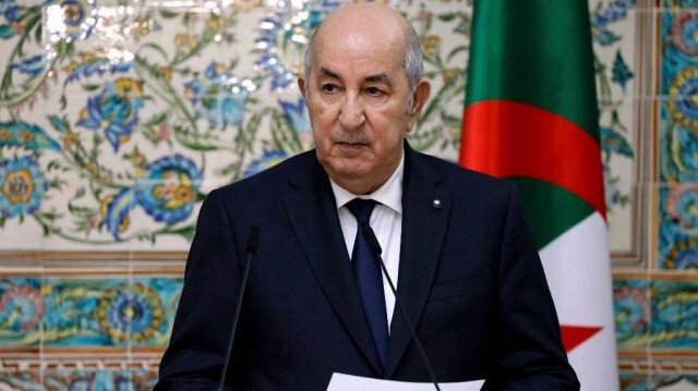 Le président algérien Abdelmadjid Tebboune.Crédit: Ludovic MARIN / AFP