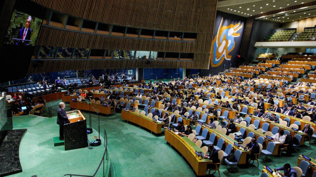 Birleşmiş Milletler Genel Kurulu.