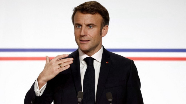 Emmanuel Macron, président de la république française. 
Crédit Photo:BENOIT TESSIER / POOL / AFP