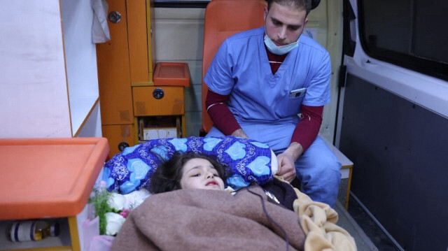 La petite fille Syrienne, Cham al-Cheikh Mohammad. Crédit photo: OMAR HAJ KADOUR / AFP