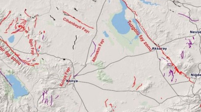 Konya deprem risk haritası fay hattı