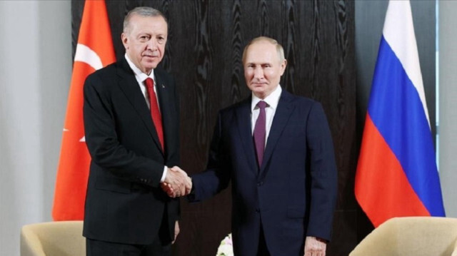 Le président turc, Recep Tayyip Erdogan et son homologue russe, Vladimir Poutine. Crédit photo: Kaan Bozdoğan / AA
