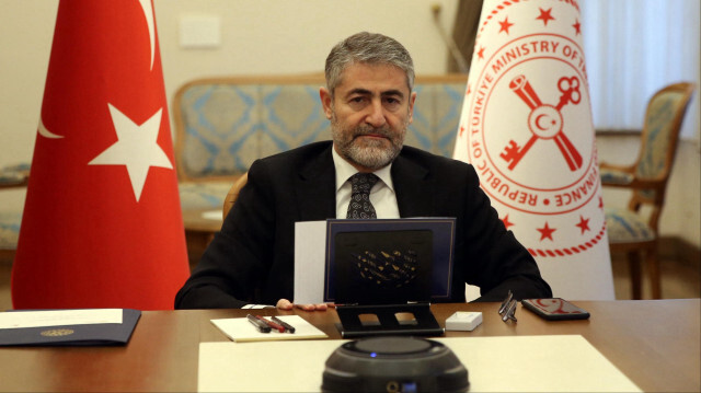 Hazine ve Maliye Bakanı Nureddin Nebati.