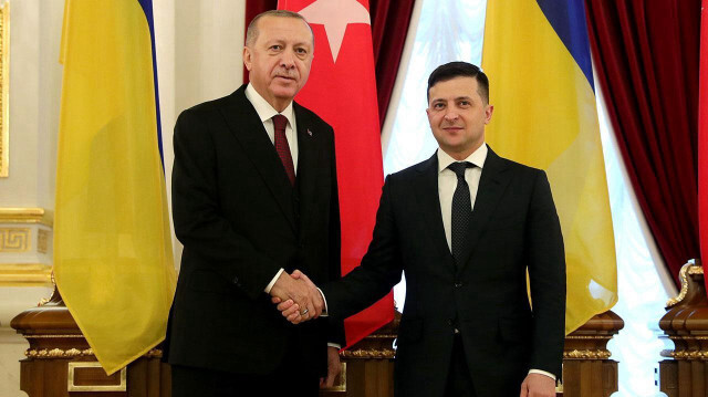 Cumhurbaşkanı Erdoğan- Zelenskiy 