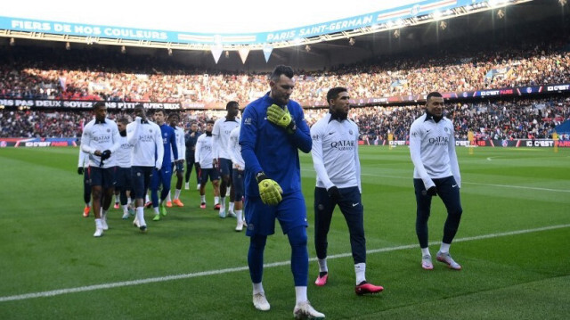 Entrainement en public du PSG. Crédit photo: FRANCK FIFE / AFP