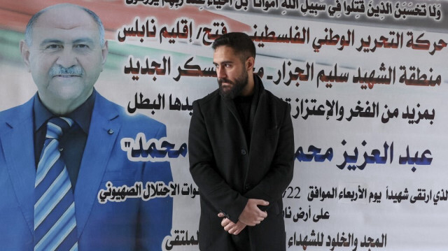 L'infirmier palestinien Elias al-Ashqar. Crédit photo: ZAIN JAAFAR / AFP