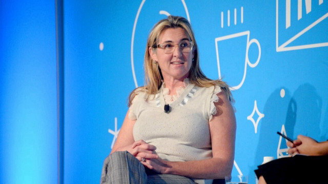 Dirigeante du groupe vice, Nancy Dubuc. Crédit photo: Brad Barket / GETTY IMAGES AMÉRIQUE DU NORD / Getty Images /AFP