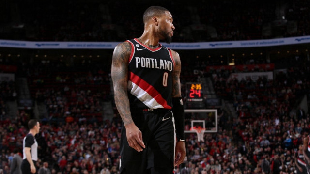 Damian Lillard a inscrit 71 points avec Portland. Crédit photo: Cameron Browne / NBAE / Getty Images / Getty Images via AFP