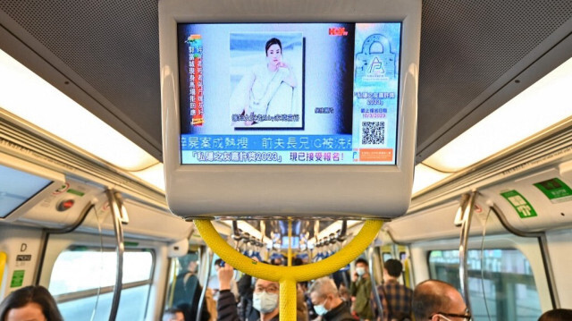  Le mannequin et influenceur de Hong Kong Abby Choi. Crédit photo: Peter PARKS / AFP                                                      