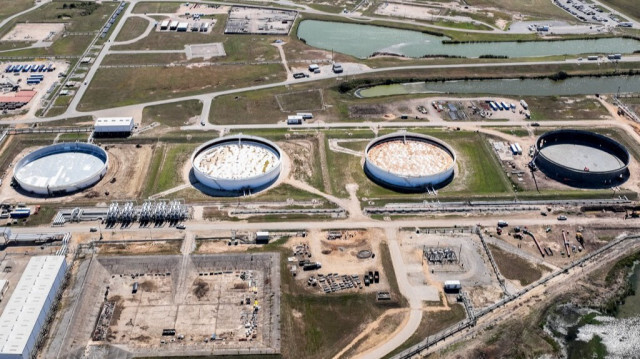 Stockage de la réserve stratégique de pétrole sur le site de Bryan Mound à Freeport, Texas. Crédit photo: BRANDON BELL / AFP