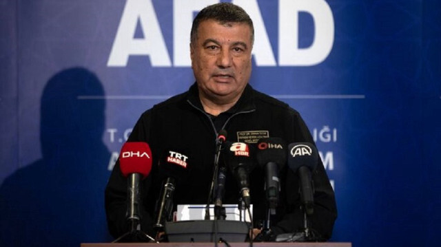 AFAD Müdürü Orhan Tatar.