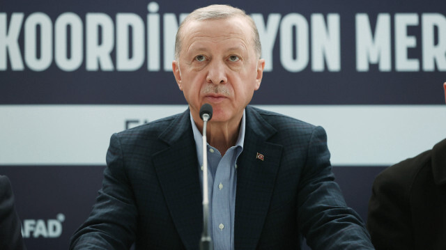 Cumhurbaşkanı Recep Tayyip Erdoğan.