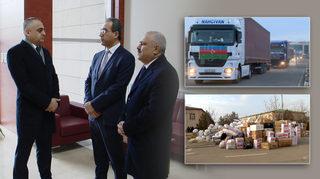Azerbaycan'ın Nahçıvan yetkilisi Fuad Necefli, Türkiye Başkonsolosluğu'na ziyarette bulunarak Nahçıvan Başkonsolosu Asip Kaya'ya taziyelerini ve geçmiş olsun dileklerini iletti. 