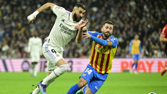 L'international français Karim Benzema s'est "légèrement blessé" @JAVIER SORIANO / AFP