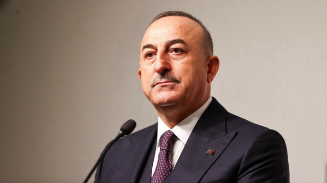 Le ministre des Affaires étrangères, Mevlut Cavusoglu. Crédit photo : AA