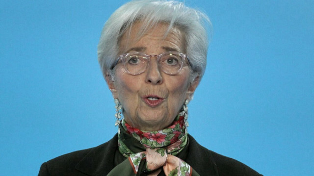 La présidente de la Banque centrale européenne (BCE), Christine Lagarde, Crédit photo : Daniel ROLAND / AFP