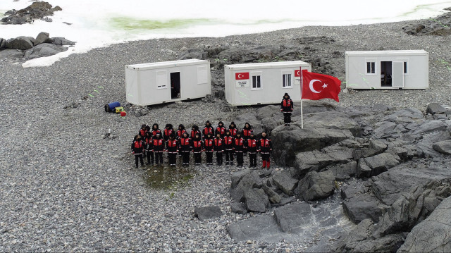 Türk Bilim Heyeti Antarktika’ya ayak bastı