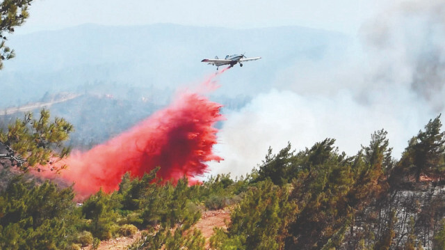 Orman Genel Müdürlüğü tarafından geçen yıl ilk kez kullanılan, Türkiye'nin yerli ve milli yangın söndürme solüsyonu ile orman yangınları, 2022’de bir önceki yıla göre büyük oranda azaldı.