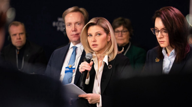 Ukrayna Devlet Başkanı Volodimir Zelenski’nin eşi First Lady Olena Zelenska