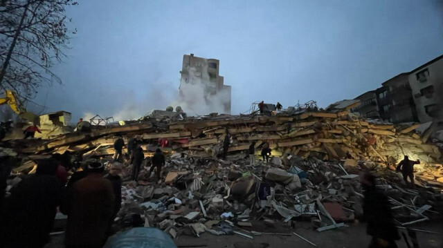 Kahramanmaraş'ın Pazarcık ilçesinde 7,4 büyüklüğünde deprem
