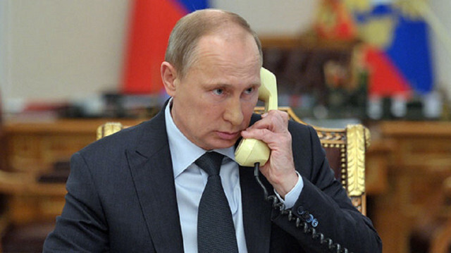Rusya Devlet Başkanı Putin Cumhurbaşkanı Erdoğan'ı arayarak taziye bildirdi.