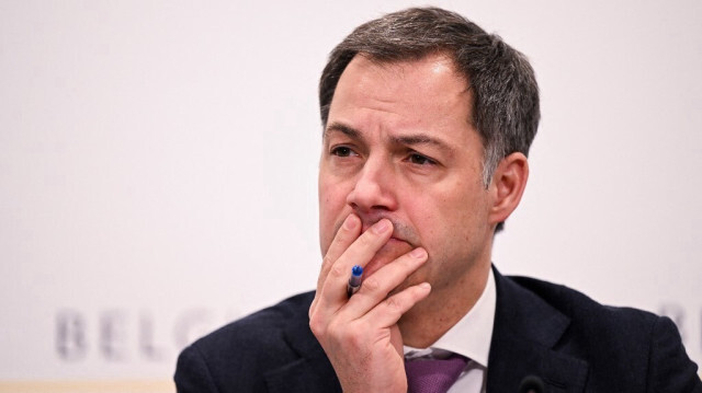 Le Premier ministre belge, Alexander De Croo. Crédit photo: LAURIE DIEFFEMBACQ / BELGA / AFP