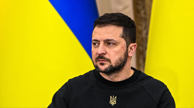 Le président ukrainien, Volodymyr Zelensky. Crédit photo: YURIY DYACHYSHYN / AFP