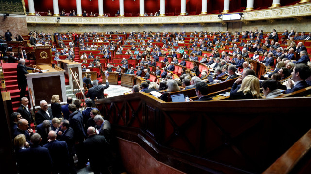 Les députés français assistent au débat concernant le projet de loi sur la réforme du système de retraite à l'Assemblée nationale à Paris, le 6 février 2023. Crédit photo: LUDOVIC MARIN / AFP