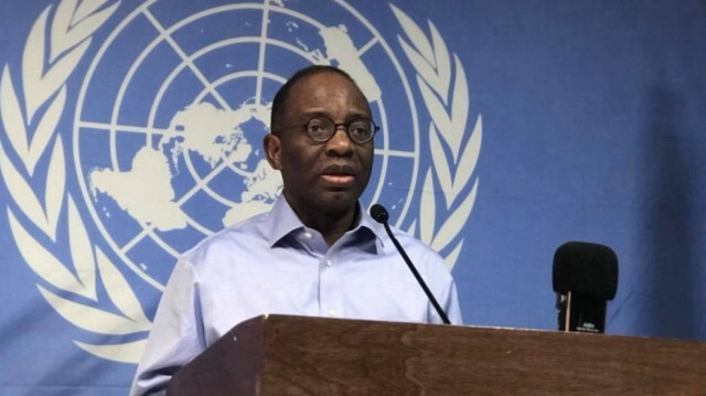 Le Directeur de la Division des droits de l’homme de la Mission multidimensionnelle intégrée des Nations unies pour la stabilisation au Mali (MINUSMA), Guillaume Nguefa-Atondoko ANDALI.  Crédit Photo: APANEWS