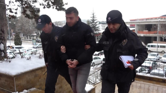  TIR sürücüsü M.T., Bilecik’te gözaltına alındı.