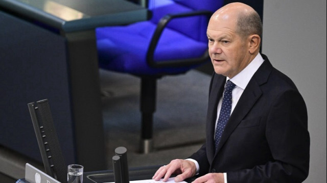 German Chancellor Olaf Scholz