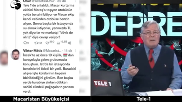TELE1'in algı operasyonunu Macar Büyükelçisi bozdu