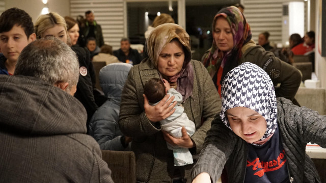  Depremzedeler konaklayacakları tesislere yerleştirildi.