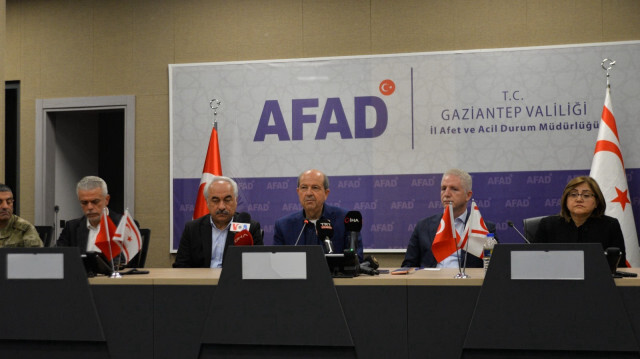 KKTC Cumhurbaşkanı Ersin Tatar Gaziantep'te